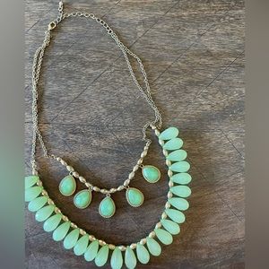 Francesca’s double strand turquoise necklace